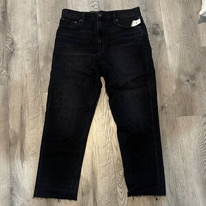 Gap Cheeky Straight sky high Black Jeans